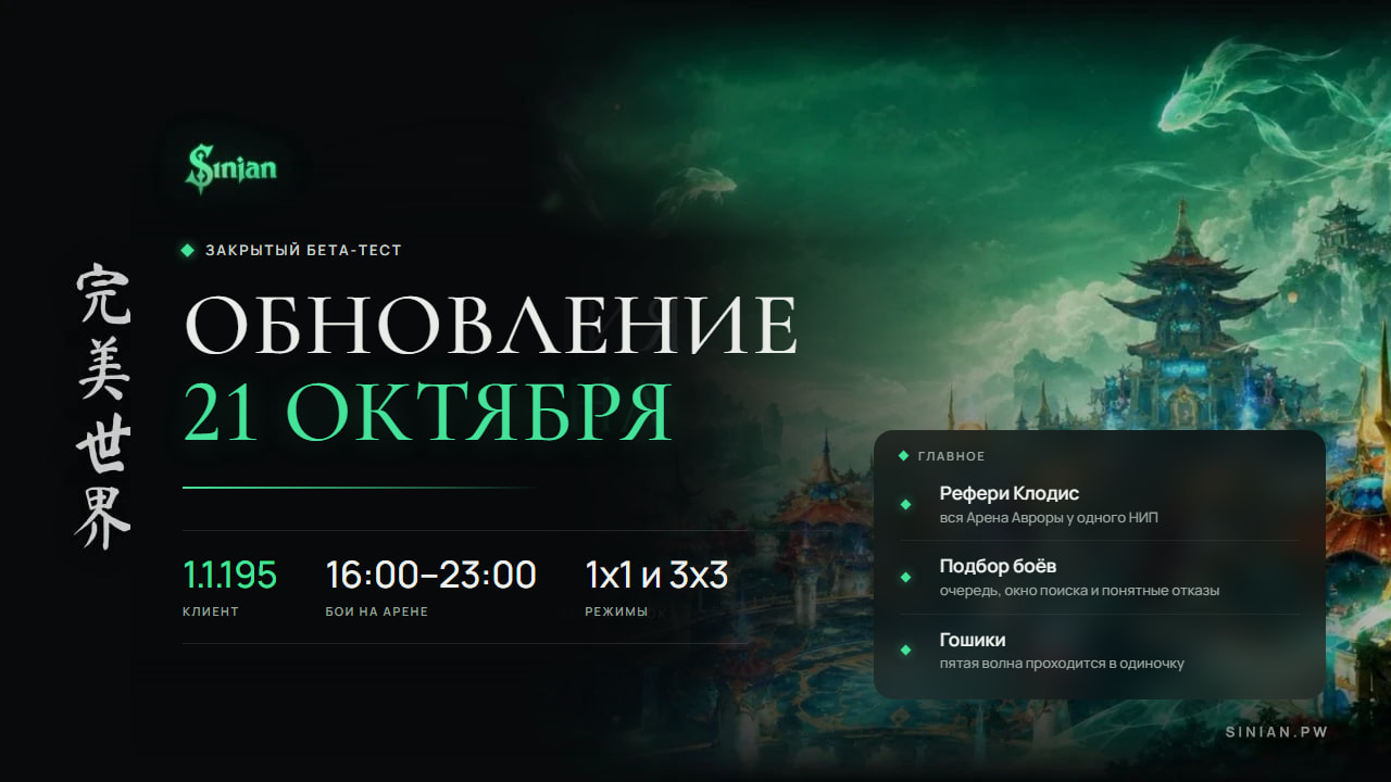 Обновление 21.10.2026, клиент 1.1.195