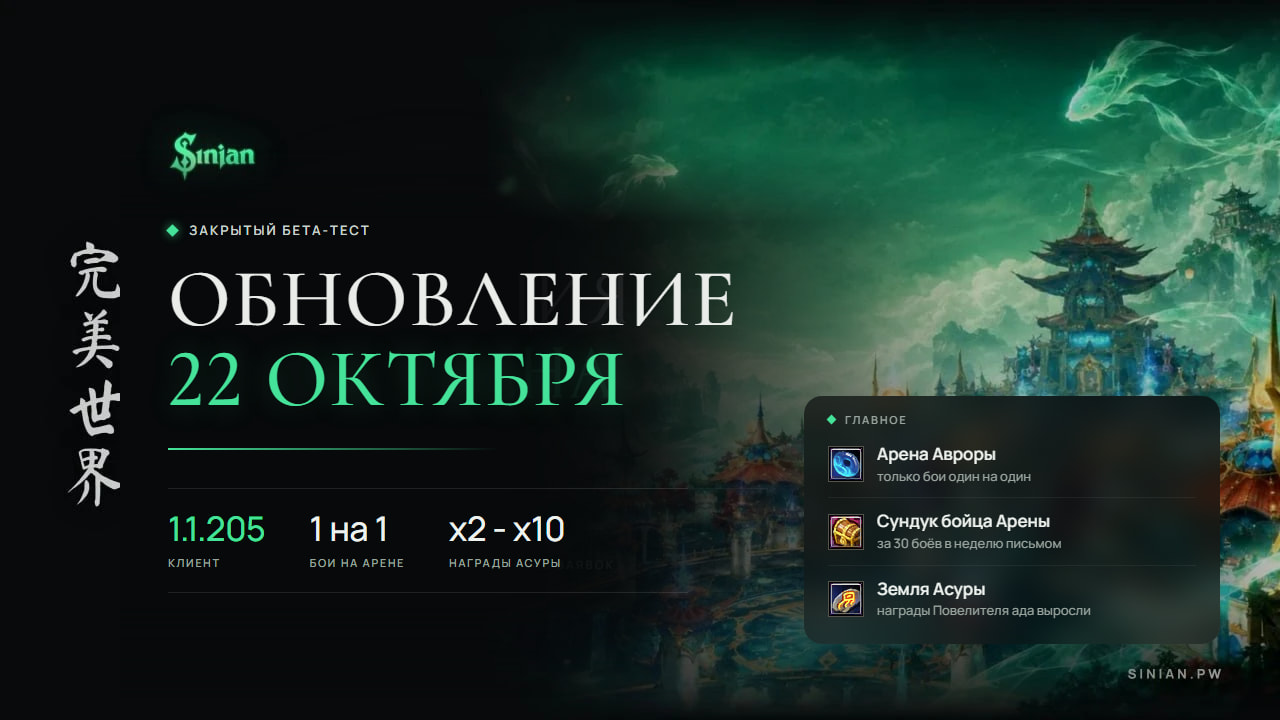 Обновление 22.10.2026, клиент 1.1.205